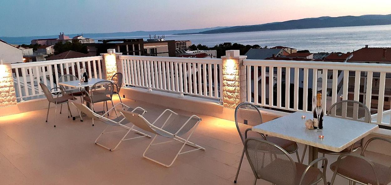 Apartments Villa Bonaca Baška Voda Dış mekan fotoğraf